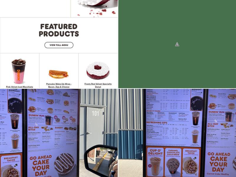 Dunkin' Menu