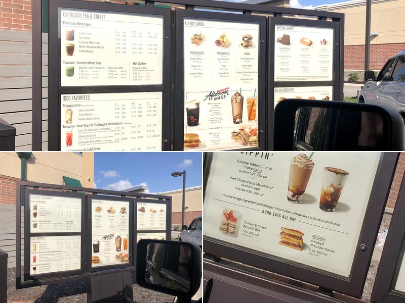 Starbucks Menu