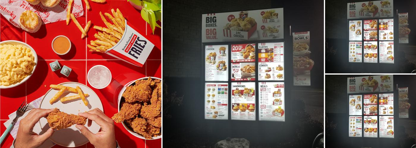 KFC Menu