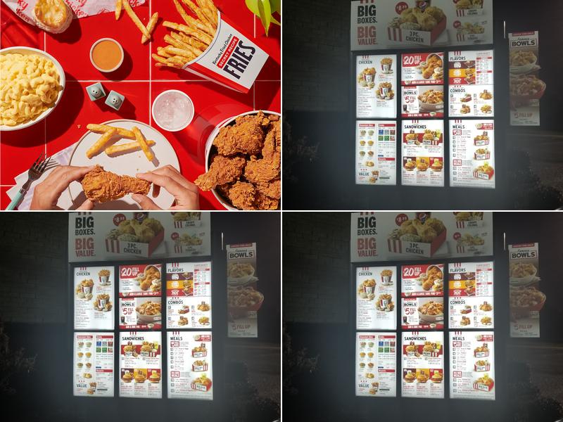 KFC Menu