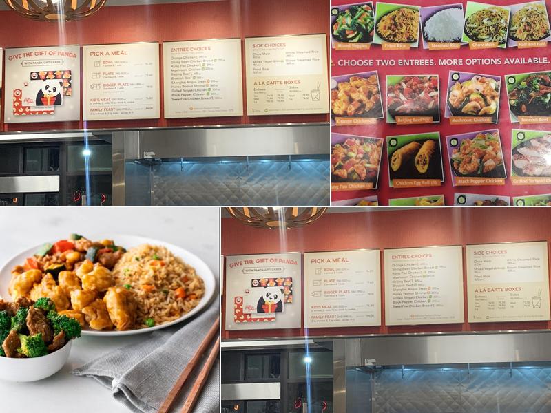 Panda Express Menu