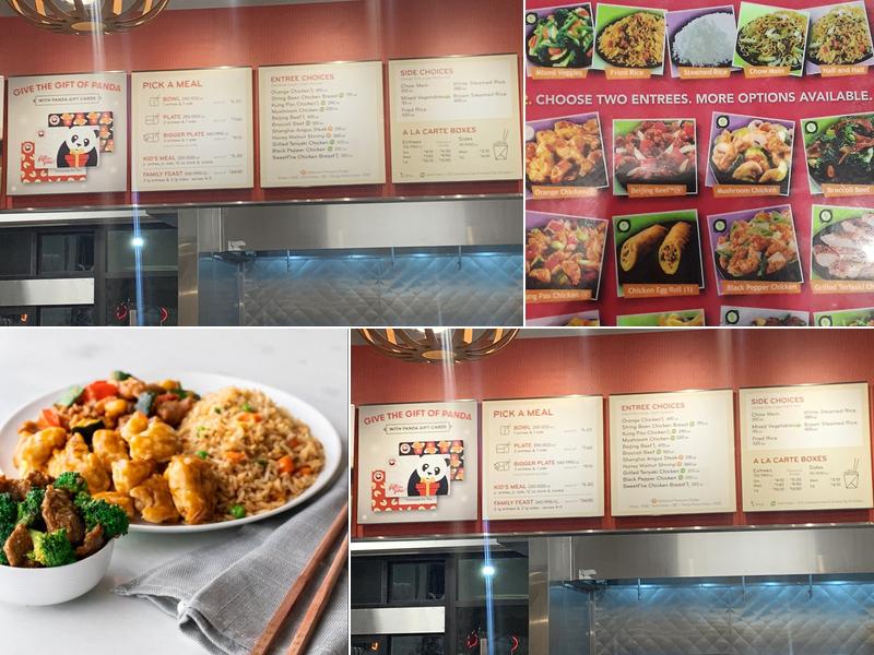Panda Express Menu