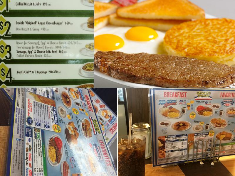 Waffle House Menu
