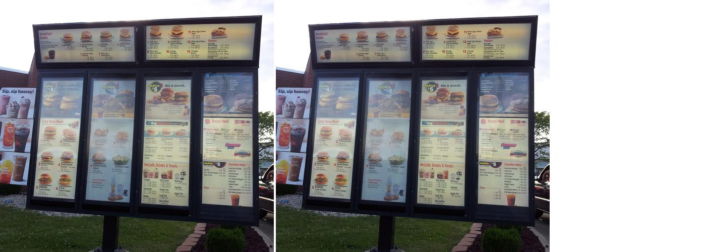 McDonald's Menu