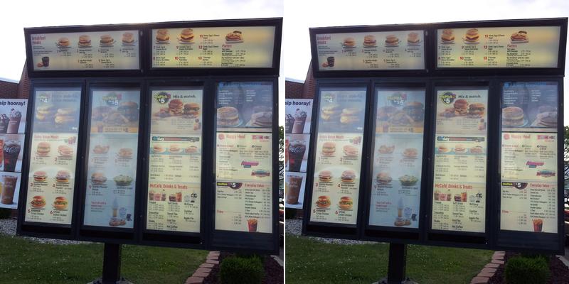 McDonald's Menu