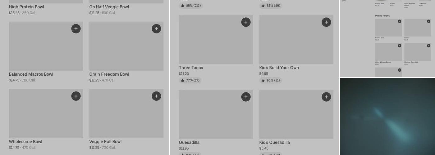 Chipotle Mexican Grill Menu