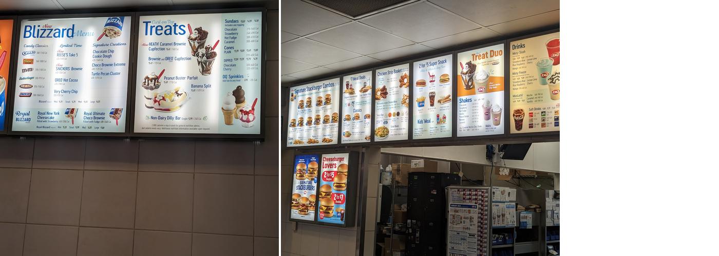 Dairy Queen Grill & Chill Menu