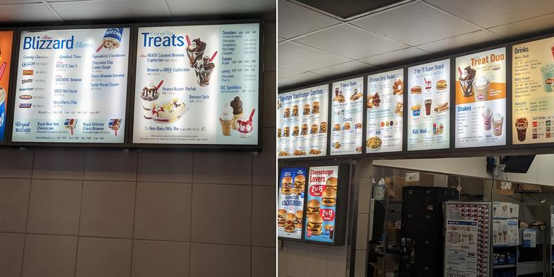Dairy Queen Grill & Chill Menu