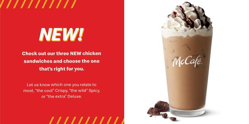 McDonald's Menu