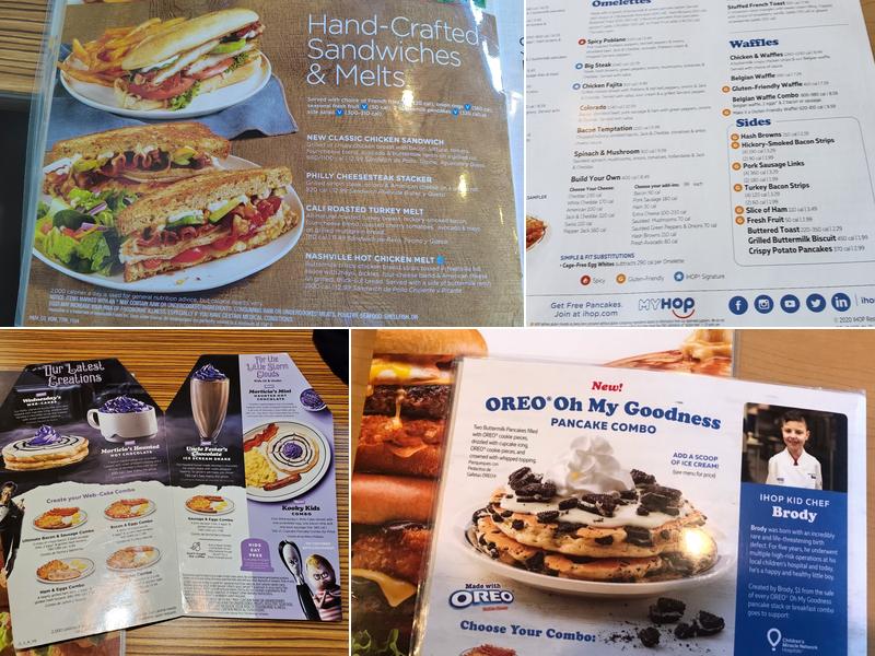 IHOP Menu