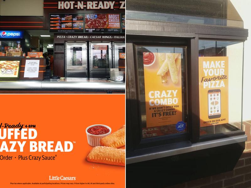 Little Caesars Pizza Menu