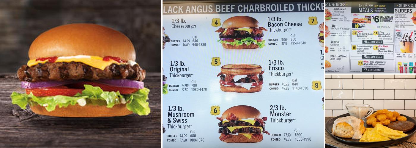 Hardee’s Menu