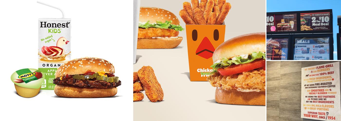 Burger King Menu
