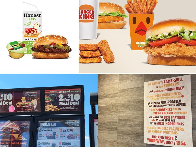 Burger King Menu