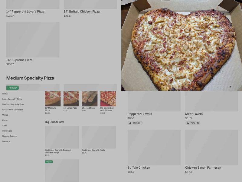 Pizza Hut Menu