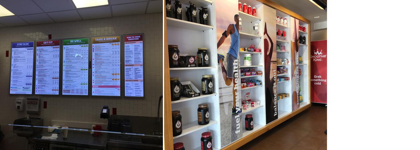 Smoothie King Menu