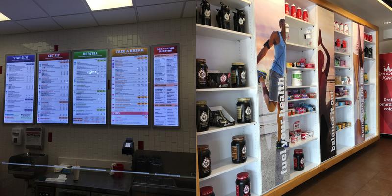 Smoothie King Menu