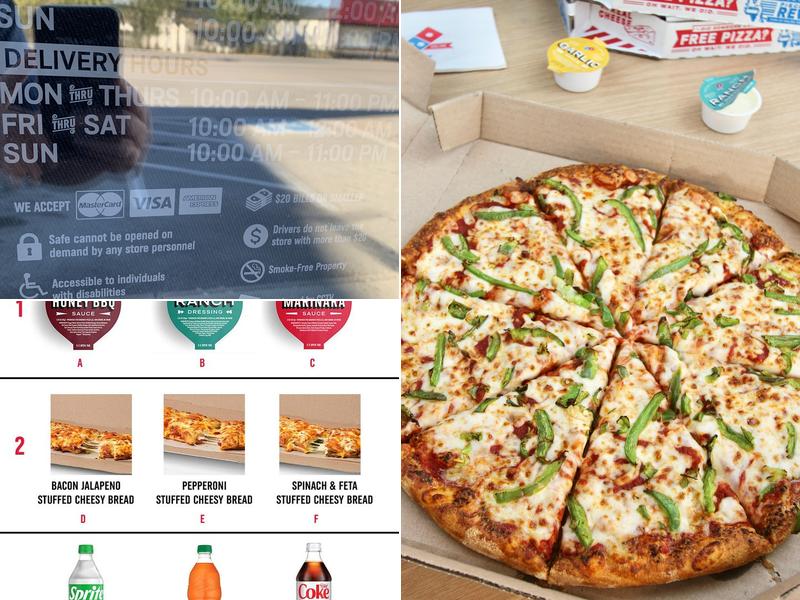 Domino's Pizza Menu