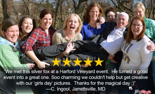 Baltimore Maryland Magician Lowell Sheets - The Magic Bartender Forest Hill