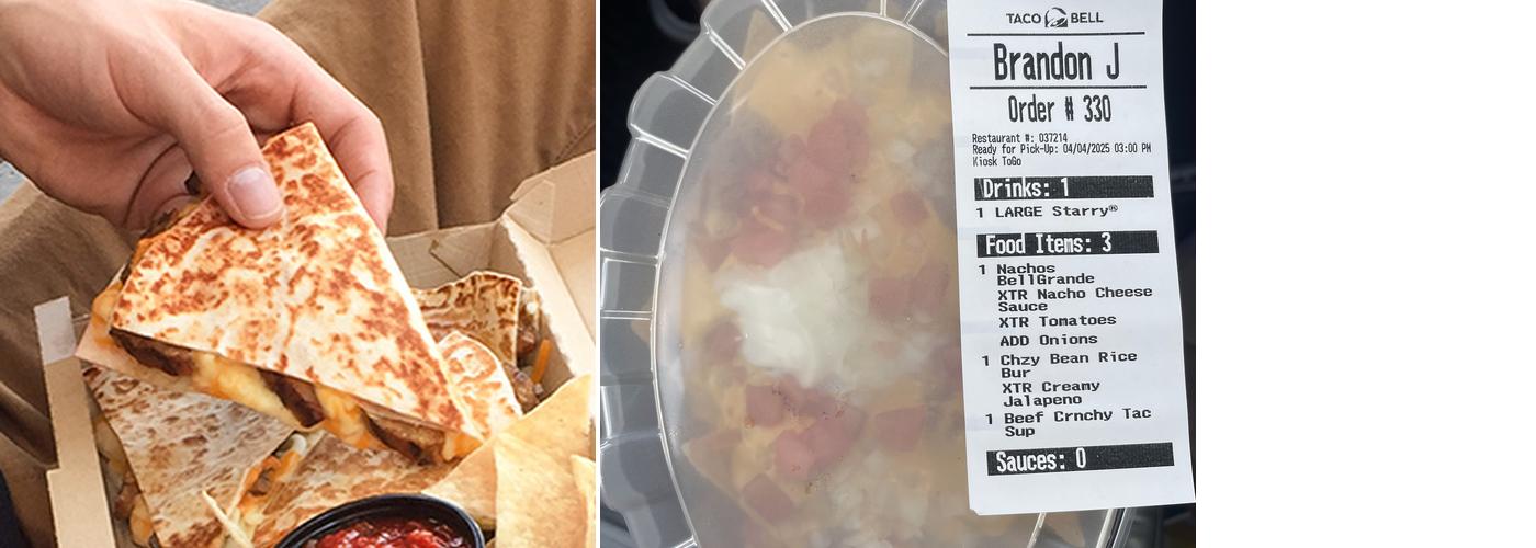 Taco Bell Menu