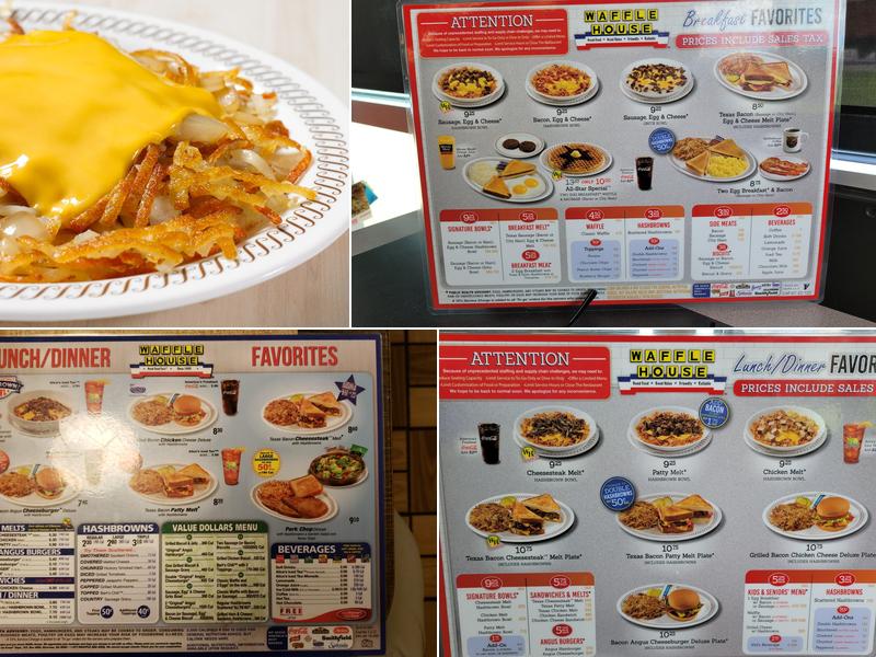 Waffle House Menu