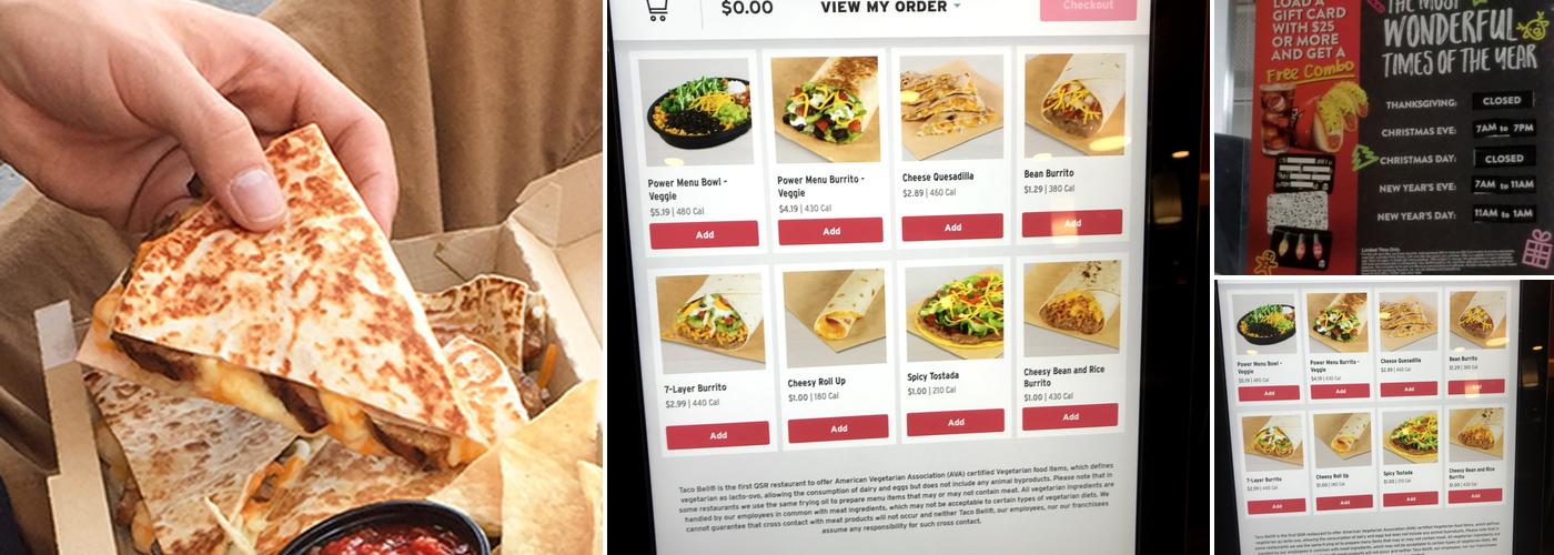 Taco Bell Menu