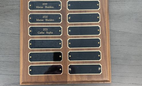 Schwem's Rubber Stamp & Trophy