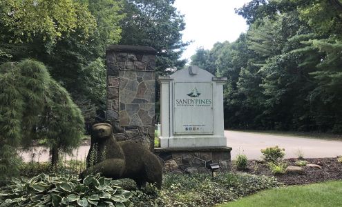 Sandy Pines Main Entrance & Camping Check In Dorr