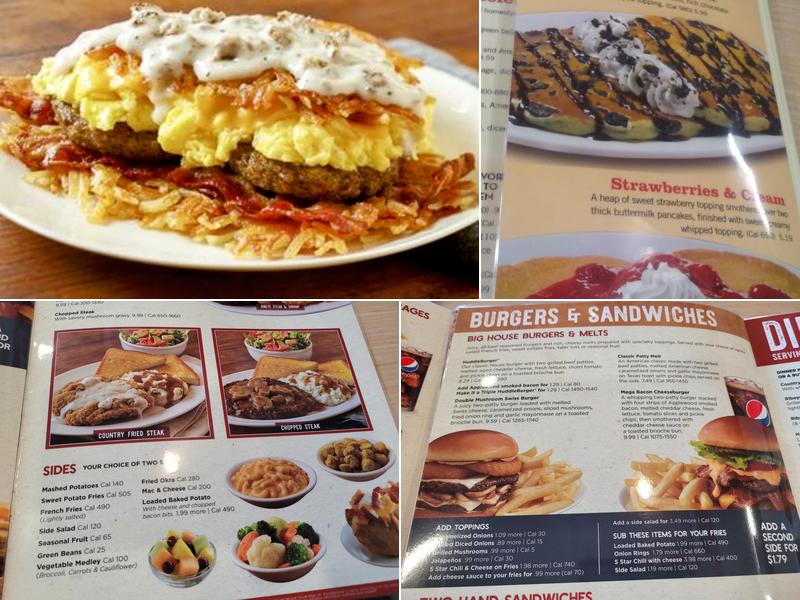 Huddle House Menu