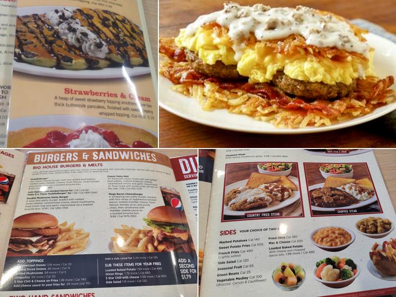 Huddle House Menu