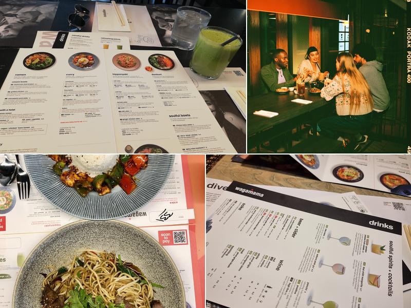 wagamama birmingham bullring Menu