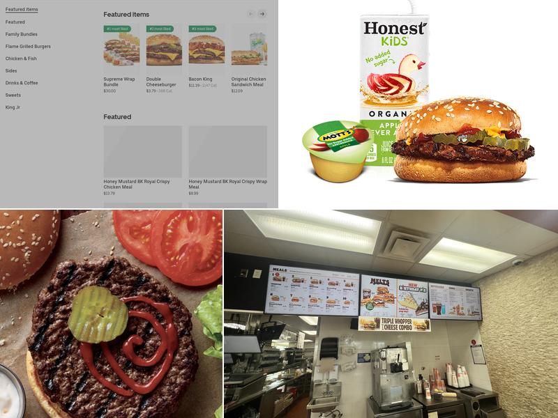 Burger King Menu