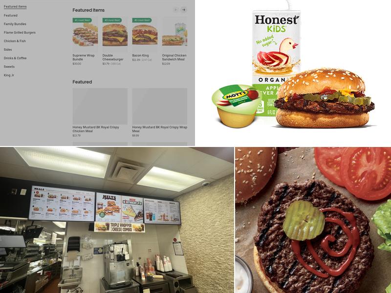 Burger King Menu