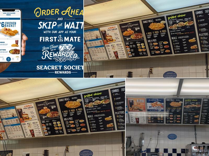 Long John Silver's | A&W Menu