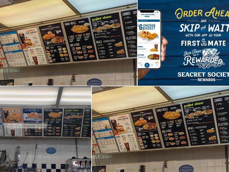 Long John Silver's | A&W Menu