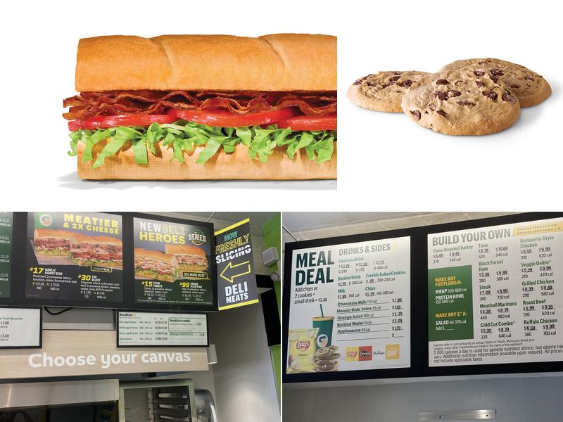 Subway Menu