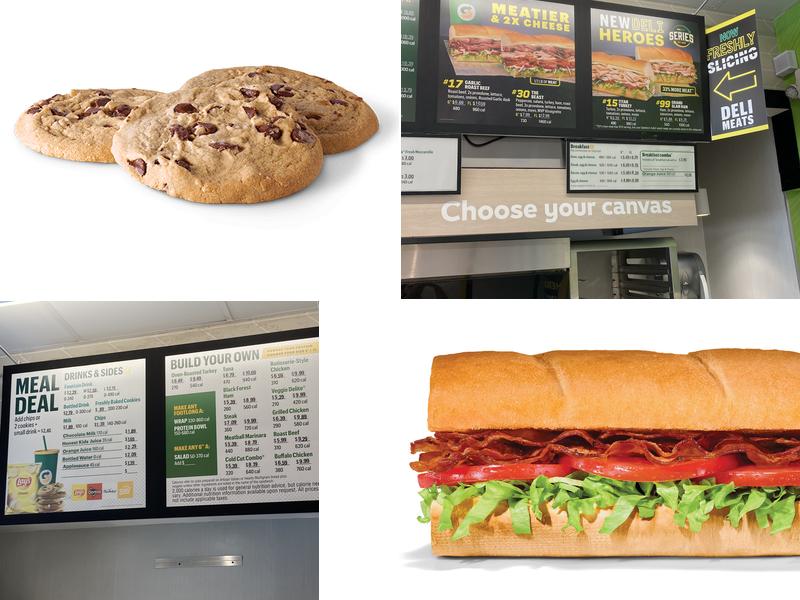 Subway Menu