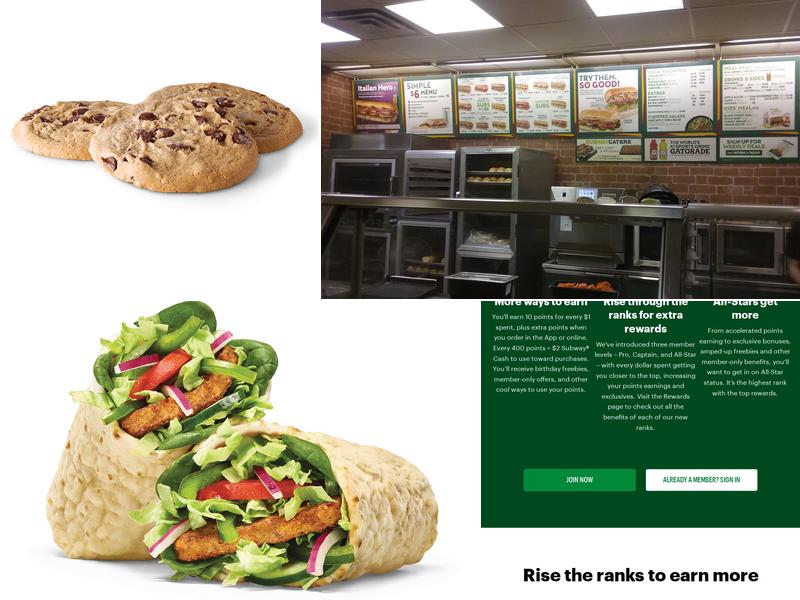 Subway Menu