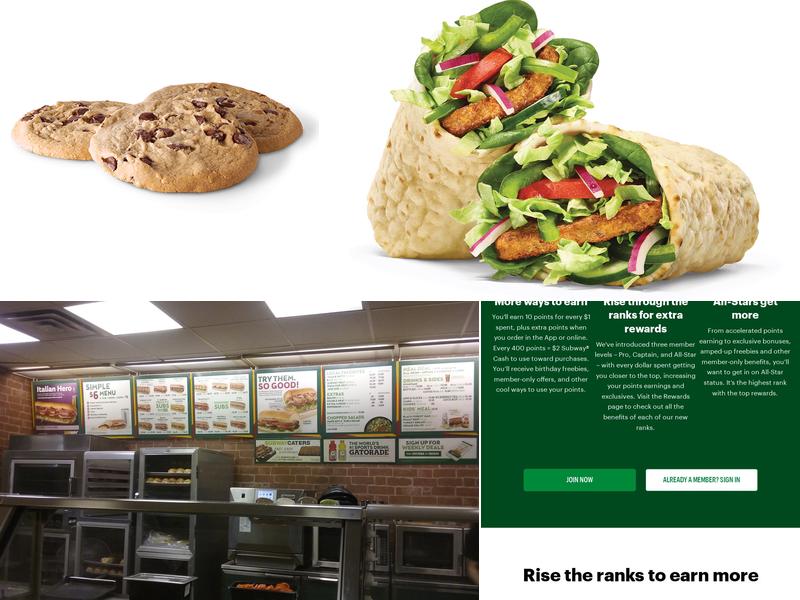 Subway Menu