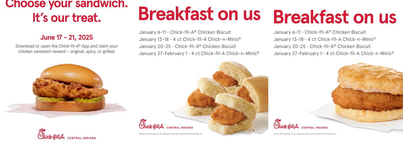 Chick-fil-A Menu