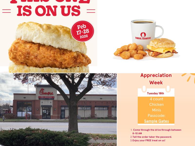 Chick-fil-A Menu