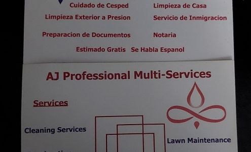 AJ Professional Multi-Services 16220 E Bunche Park Dr, Opa-locka Florida 33054