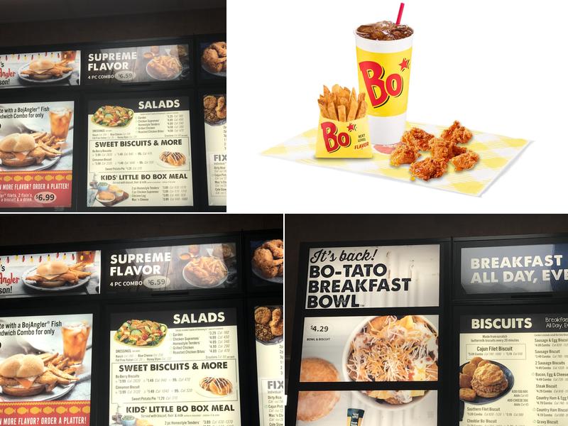 Bojangles Menu
