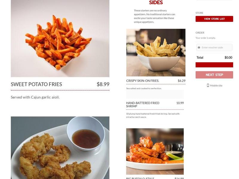 Ricky's All Day Grill - Camrose Menu