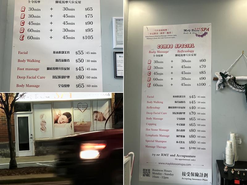 May blossom spa-Maple