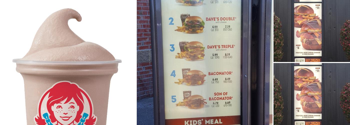 Wendy's Menu