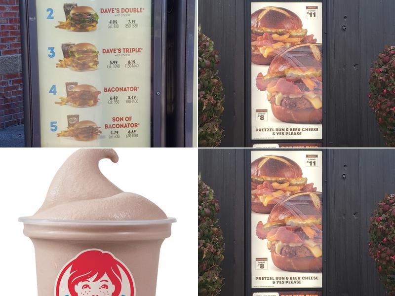 Wendy's Menu