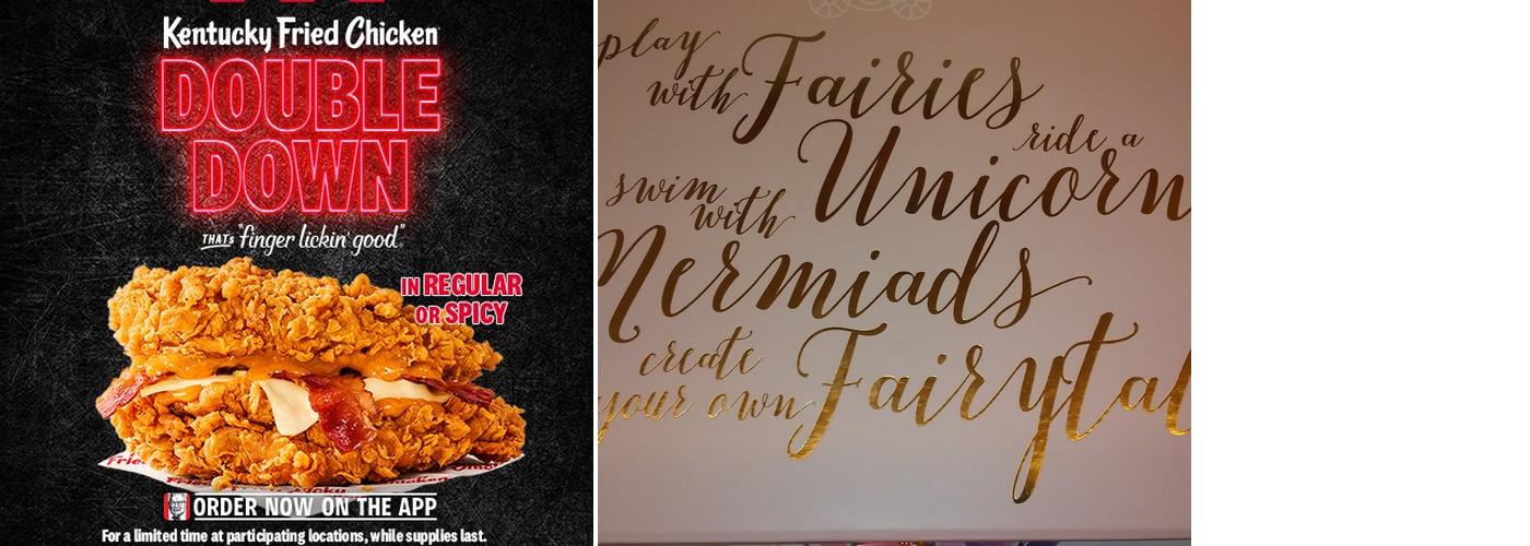 KFC Menu