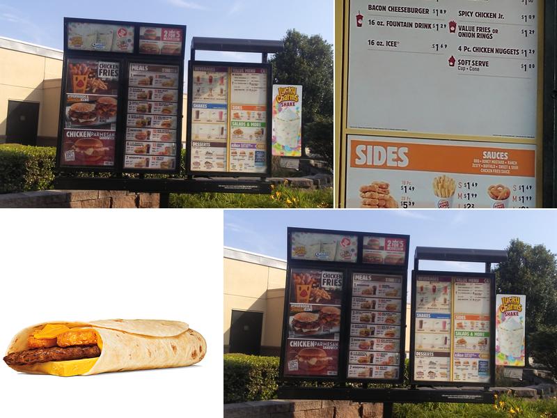 Burger King Menu
