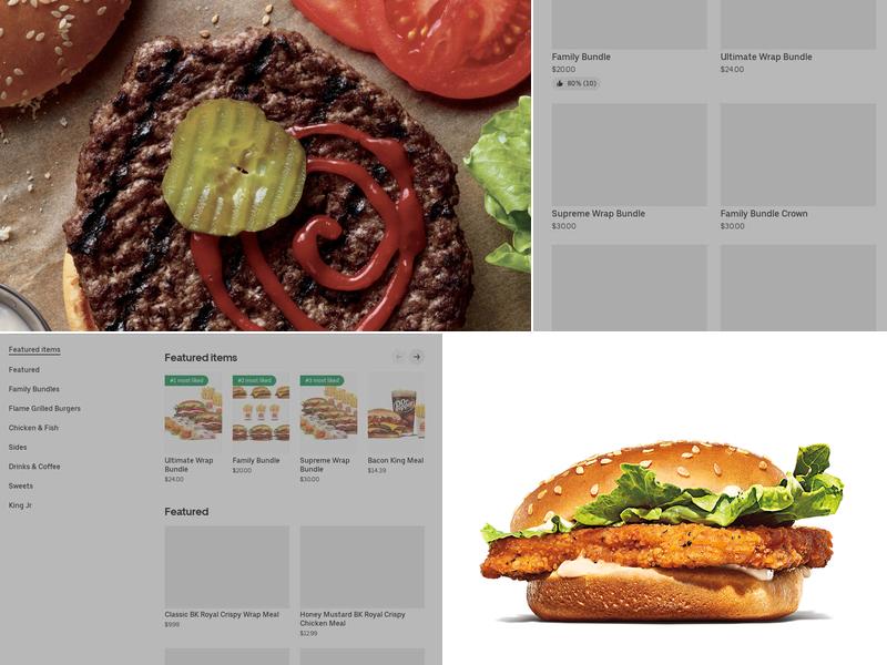Burger King Menu